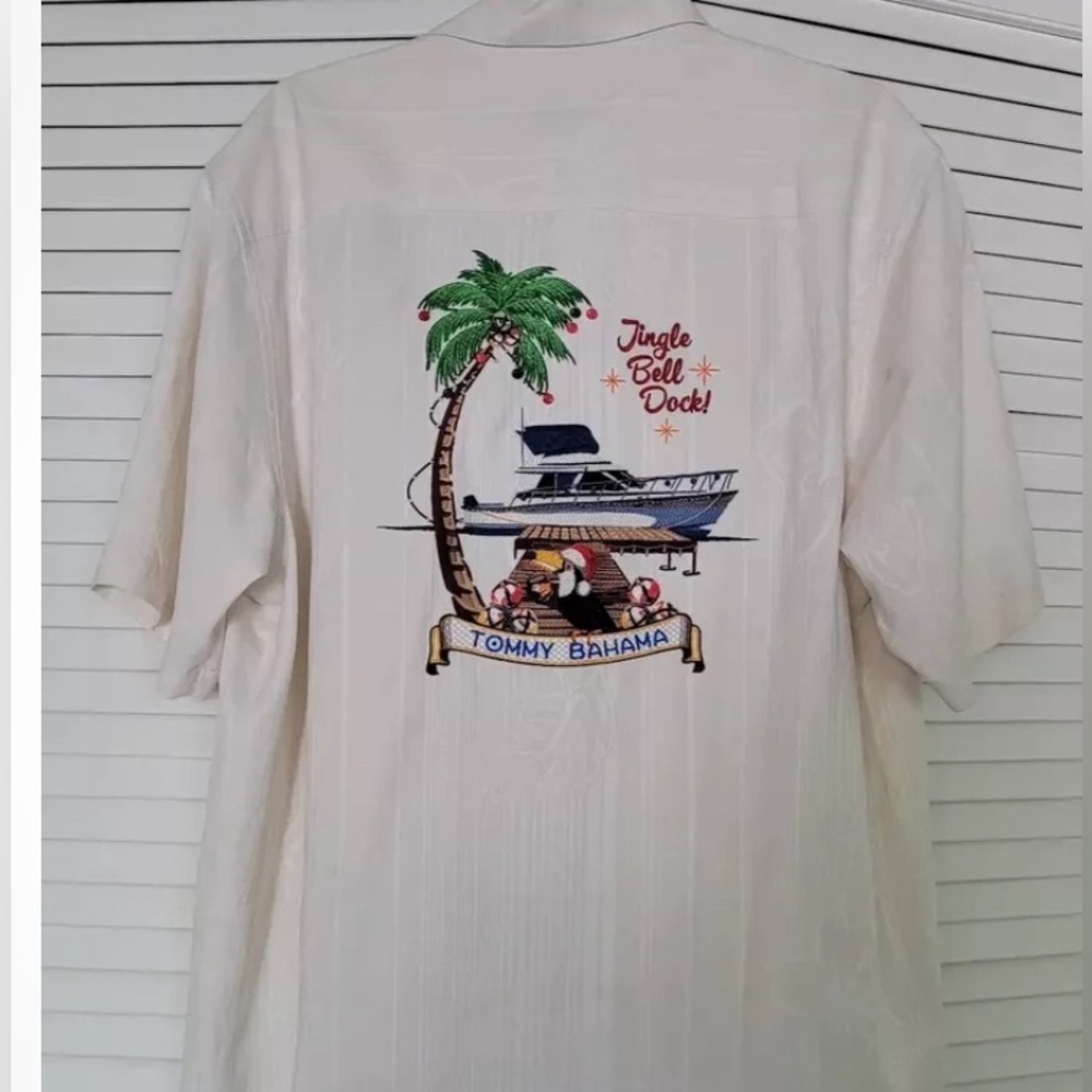 Vintage Tommy Bahama “ jungle bell dock”